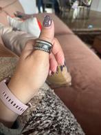 Calvin Klein Jeans Ringen Set - Zilver Staal Maat 10, Sieraden, Tassen en Uiterlijk, Ringen, Gebruikt, IJzer of Staal, 19 tot 20