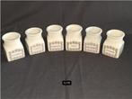 6 Vintage Spice Pot / Jar - Made in Finland ARABIA Kitsch 65, Ophalen of Verzenden