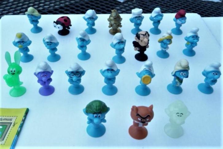 SMURFJES VAN DE PLUS LOS OF IN DOOS 24 STUKS, Verzamelen, Smurfen, Nieuw, Poppetje, Figuurtje of Knuffel, Verschillende Smurfen