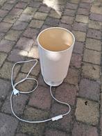 Gebruikte leuke lamp met figuurtjes, Huis en Inrichting, Lampen | Tafellampen, Gebruikt, Ophalen of Verzenden, Metaal, Minder dan 50 cm