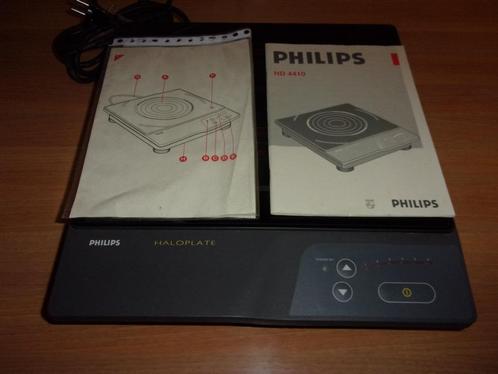 Philips HD 4410 haloplate halogeen kookplaat elektrisch, Witgoed en Apparatuur, Kookplaten, Zo goed als nieuw, Vrijstaand, Elektrisch