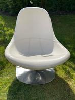 Witte vintage Tirup draaifauteuil van Carl Öjerstam, Ophalen