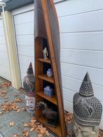 Teakhouten Bootkast vitrinekast in zeer mooie staat XXL, Huis en Inrichting, Ophalen, Minder dan 50 cm, 200 cm of meer, Teakhout