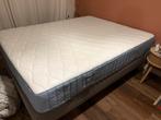 Boxspring 160x200 cm met VÅGSTRANDA matras, Huis en Inrichting, Ophalen, Ikea boxspring, Tweepersoons, Zo goed als nieuw