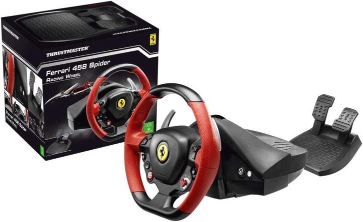 Thrustmaster Ferrari 458 Spider - Nieuwstat, Spelcomputers en Games, Spelcomputers | Xbox | Accessoires, Nieuw, Xbox Original