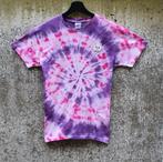 Roze - paars spiral tie dye met perzische kat tshirt maat XS, Kleding | Dames, Spiral Creaties, Nieuw, Maat 34 (XS) of kleiner