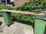 Hardhouten planken 3 stuks 2,5m lang, Ophalen, 25 tot 50 mm, Zo goed als nieuw, 200 tot 250 cm