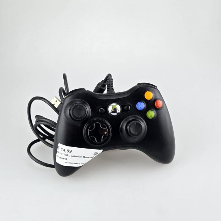Xbox 360 Controller Bedraad Origineel, Spelcomputers en Games, Games | Xbox 360, Zo goed als nieuw