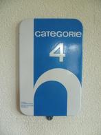 EMAILLE BORDJE"HOTEL CLASSIFICATIE HORECA 4" UIT JAREN 89/90, Ophalen of Verzenden, Gebruikt, Reclamebord