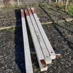 Houten Balken Larix/Douglas 298x12x12, Doe-het-zelf en Verbouw, Hout en Planken, Ophalen, Gebruikt, Balk, Overige houtsoorten