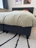 Narvik boxspring van Leen Bakker, Huis en Inrichting, Ophalen, Tweepersoons, 200 cm, Grijs