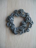 Decoratie van Tin Roos Pewter, Antiek en Kunst, Antiek | Tin, Ophalen of Verzenden