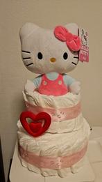 Luiertaart Hello Kitty, Kinderen en Baby's, Kraamcadeaus en Geboorteborden, Ophalen of Verzenden, Nieuw, Kraamcadeau