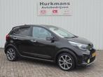 Kia Picanto 1.0 T-GDI 100PK X-LINE LEER 36.442 KM !, Auto's, Kia, Gebruikt, Euro 6, 920 kg, Zwart