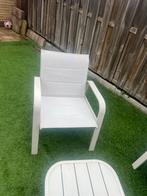 Tuinstoel Aluminium met Textileen, Tuin en Terras, Ophalen of Verzenden, Zo goed als nieuw, Aluminium