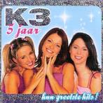 K3. 5 Jaar. Hun grootste Hits!  Komt uit Belgie., Ophalen of Verzenden, Nieuw in verpakking, Muziek, Tot 2 jaar