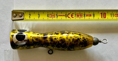 Exclusieve Popper 9cm 19 Gram P.B. 25g - Ongebruikt, Watersport en Boten, Hengelsport | Roofvissen, Zo goed als nieuw, Overige typen