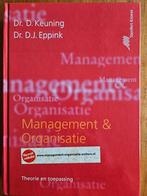 D.J. Eppink - Management & Organisatie, D.J. Eppink; D. Keuning, Sociale wetenschap, Ophalen of Verzenden, Zo goed als nieuw