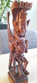 Vishna op Garuda 18 cm , een juweeltje uit Bali 1930/1950, Verzenden