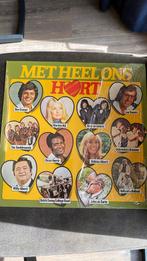 Met heel ons hart met o.a Martine Bijl, Willy Alberti,, Cd's en Dvd's, Vinyl | Nederlandstalig, Gebruikt, Ophalen of Verzenden