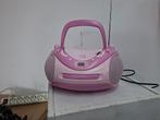 draagbare radio cd mp3 wma speler rose, Audio, Tv en Foto, Cd-spelers, Ophalen, Gebruikt, Overige merken, Met radio