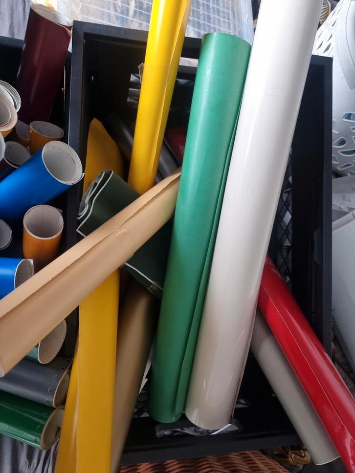 Vinyl Folie voor Plotter & Knutselen, Hobby en Vrije tijd, Knutselen, Gebruikt, Materiaal, Ophalen