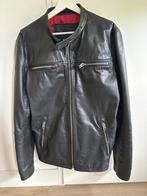 Superdry leren jas - Maat L, Ophalen of Verzenden, Zo goed als nieuw, Maat 52/54 (L), Zwart