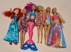 Vijf Barbie poppen + Merida (Brave Disney), Kinderen en Baby's, Speelgoed | Poppen, Ophalen of Verzenden, Zo goed als nieuw, Barbie