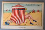 Groeten uit Scheveningen, geïllustreerde Kaart Dick Meester, Ophalen of Verzenden, Ongelopen, Zuid-Holland