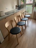 Cavetown Cari Eetkamerstoel - Japandi Stijl, Huis en Inrichting, Stoelen, Ophalen, Gebruikt, Bruin, Vier