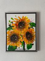 Origineel schilderij Erik Zwezerijnen Zonnebloemen, Ophalen