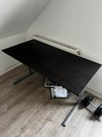 Bureau - Zwart, Huis en Inrichting, Ophalen of Verzenden, Zo goed als nieuw, Bureau