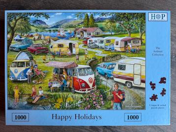 HOP Happy Holidays puzzel 1000 zgan beschikbaar voor biedingen