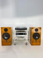 Vintage Luidsprekerset Scherzo Jean - Marie Reynaud, Ophalen, 60 tot 120 watt, Front, Rear of Stereo speakers, Overige merken