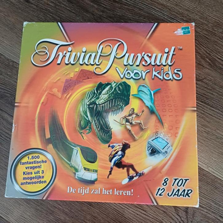 Trivial Pursuit Voor Kids - Bordspel triviant, Hobby en Vrije tijd, Gezelschapsspellen | Bordspellen, Gebruikt, Een of twee spelers