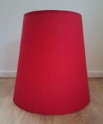 Grote Rode Lampenkap, Huis en Inrichting, 25 tot 50 cm, Rond, Ophalen of Verzenden, Zo goed als nieuw