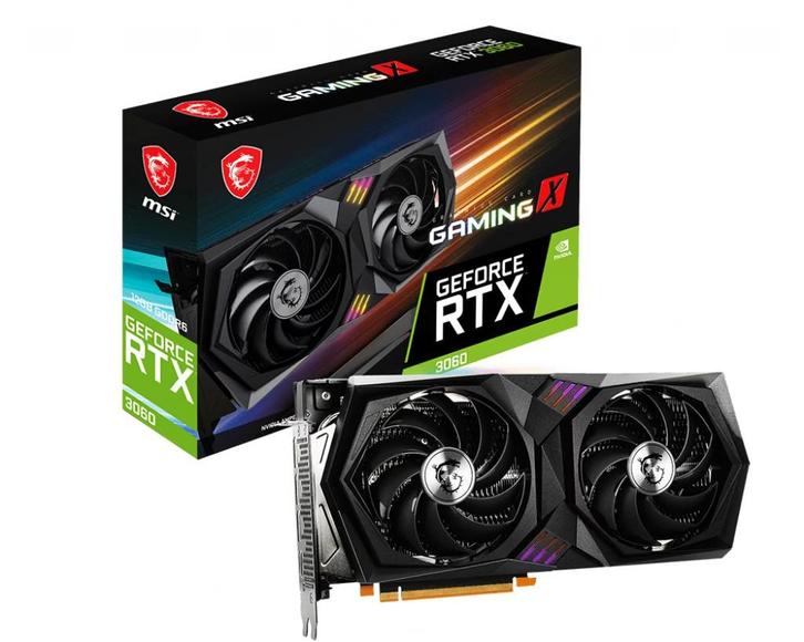 MSI RTX 3060 GAMING X 12GB, Computers en Software, Videokaarten, Zo goed als nieuw, Nvidia, PCI-Express 4.0, GDDR6, HDMI, DisplayPort
