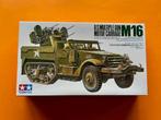 TAMIYA	US Halftrack M16  	1/35, Hobby en Vrije tijd, Modelbouw | Auto's en Voertuigen, 1:32 tot 1:50, Nieuw, Tamiya, Ophalen of Verzenden