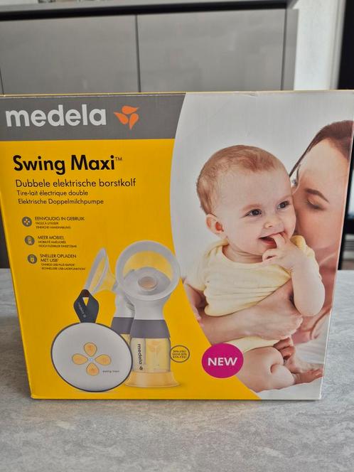 Medela Swing Maxi Dubbele Borstkolf - Zo goed als nieuw, Kinderen en Baby's, Overige Kinderen en Baby's, Zo goed als nieuw, Ophalen of Verzenden