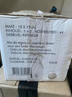 Wandtegels glans wit 15 x 15 (5 pakken), Doe-het-zelf en Verbouw, Tegels, Ophalen, Nieuw, Minder dan 20 cm, Minder dan 5 m²