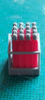 H0LK 1218 GASFLESSEN IN REKKEN 1/87, Overige merken, Gelijkstroom of Wisselstroom, Overige typen, Nieuw