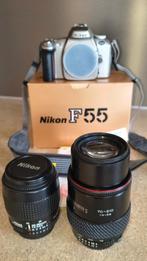 analoge Nikkon F55 en Ricoh RZ-735, Ophalen of Verzenden, Gebruikt, Spiegelreflex, Nikon