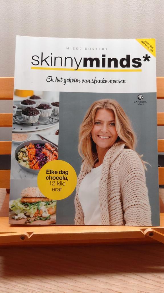 Skinny Minds - Mieke Kosters, Boeken, Kookboeken, Gelezen, Voorgerechten en Soepen, Hoofdgerechten, Tapas, Hapjes en Dim Sum, Taart, Gebak en Desserts