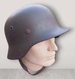 Duitse WO2 M40 helmet, Verzamelen, Militaria | Tweede Wereldoorlog, Ophalen of Verzenden, Landmacht, Duitsland, Helm of Baret
