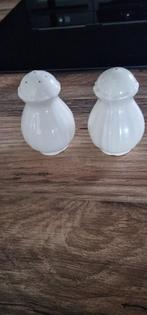 Wedgwood Queens plain zout en peper setje stel, Overige typen, Ophalen of Verzenden, Zo goed als nieuw, Wedgwood