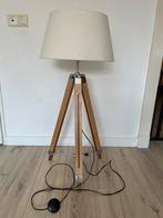 Vloerlamp (verstelbaar), 100 tot 150 cm, Zo goed als nieuw, Hout, Ophalen