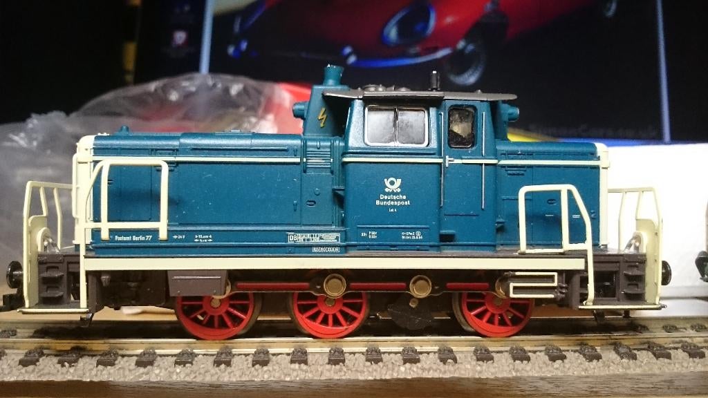 Fleischmann 4801 V60 Deutsche Bundespost met OVP, Fleischmann, Ophalen of Verzenden, Zo goed als nieuw, Analoog