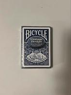 Bicycle Vintage Fan Back blauw, Verzamelen, Speelkaarten, Jokers en Kwartetten, Ophalen of Verzenden