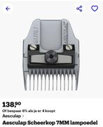 Aesculap scheerkop NWST GT 770 7MM slechts 2 x gebruikt, Dieren en Toebehoren, Ophalen of Verzenden, Zo goed als nieuw