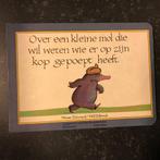 Over een mol die wil weten wie er op zijn kop heeft gepoept, Boeken, Prentenboeken en Plaatjesalbums, Ophalen of Verzenden, Nieuw